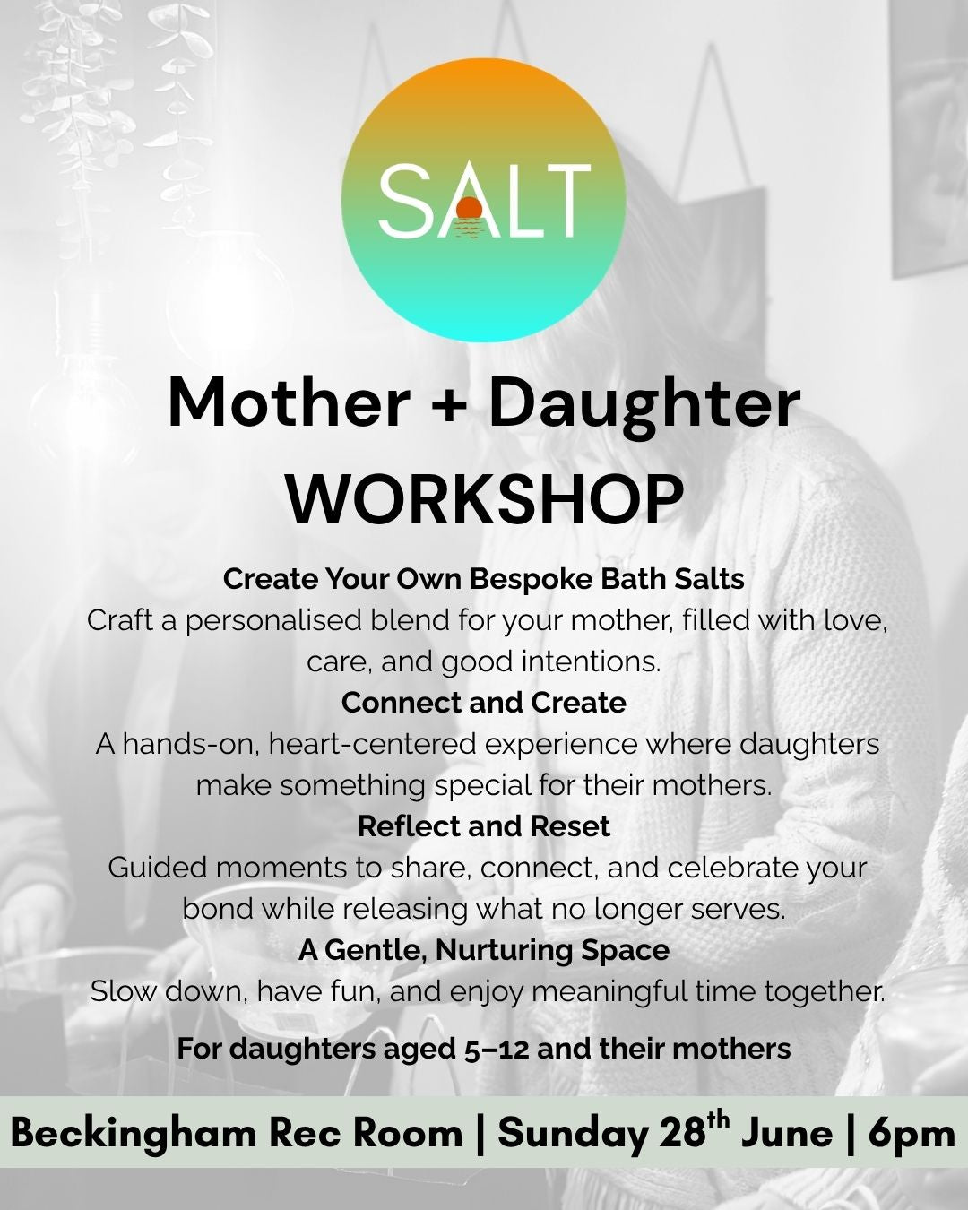 Mother Daughter Workshop
