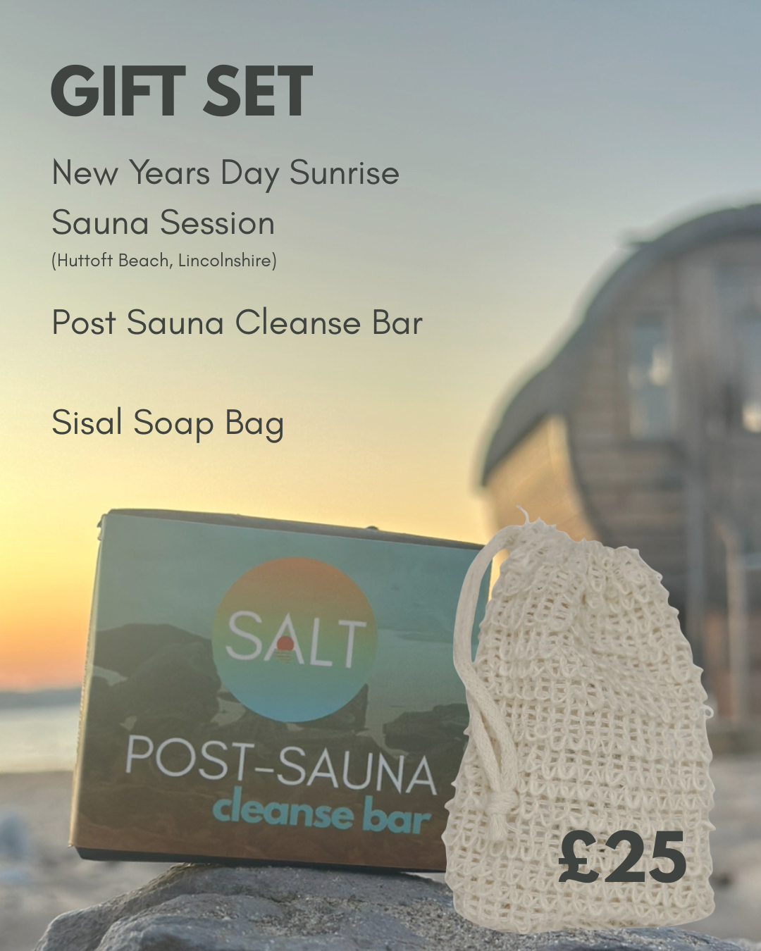 New Years Day Sunrise Sauna Set