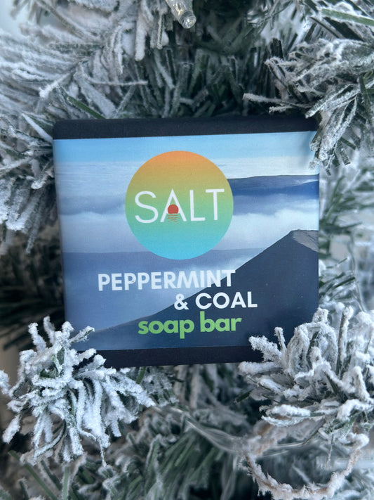 Peppermint & Coal Soap Bar