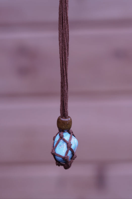 BLUE HOWLITE | THE PEACE STONE