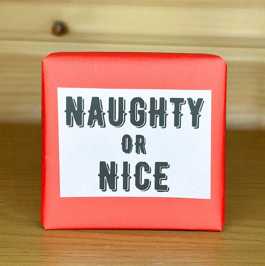 Naughty or Nice – Limited Edition Christmas Soap Bar